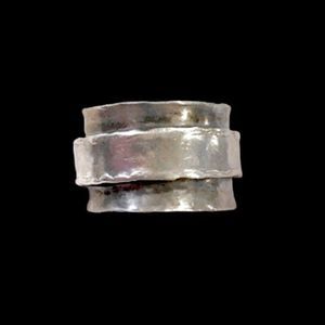 DIDAE Sterling Silver Cigar Band Ring Sz 7